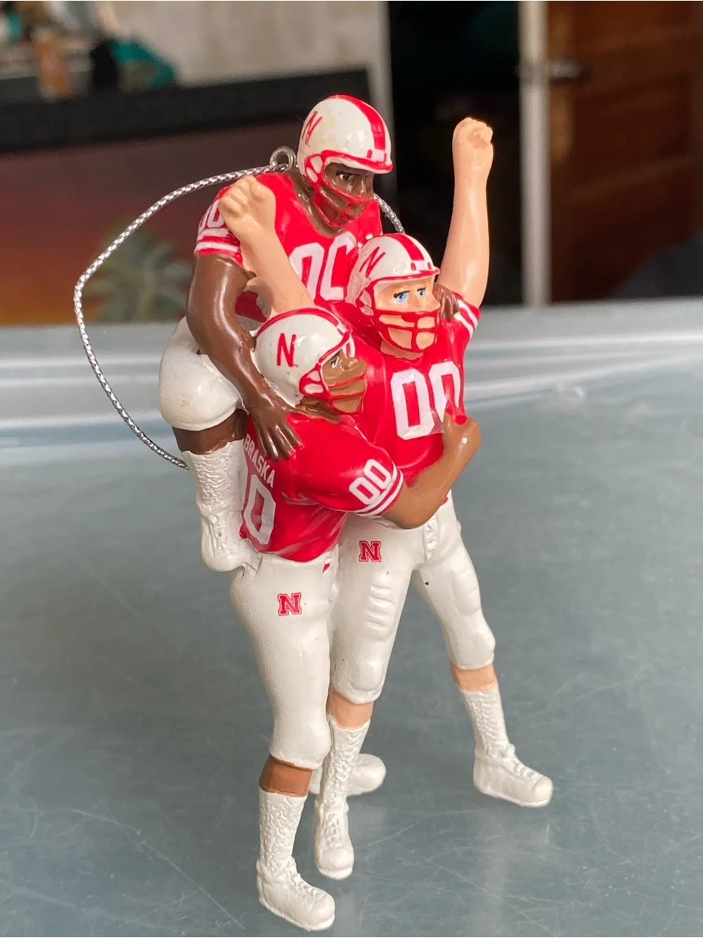 Nebraska Cornhuskers NCAA team holiday Christmas ornament